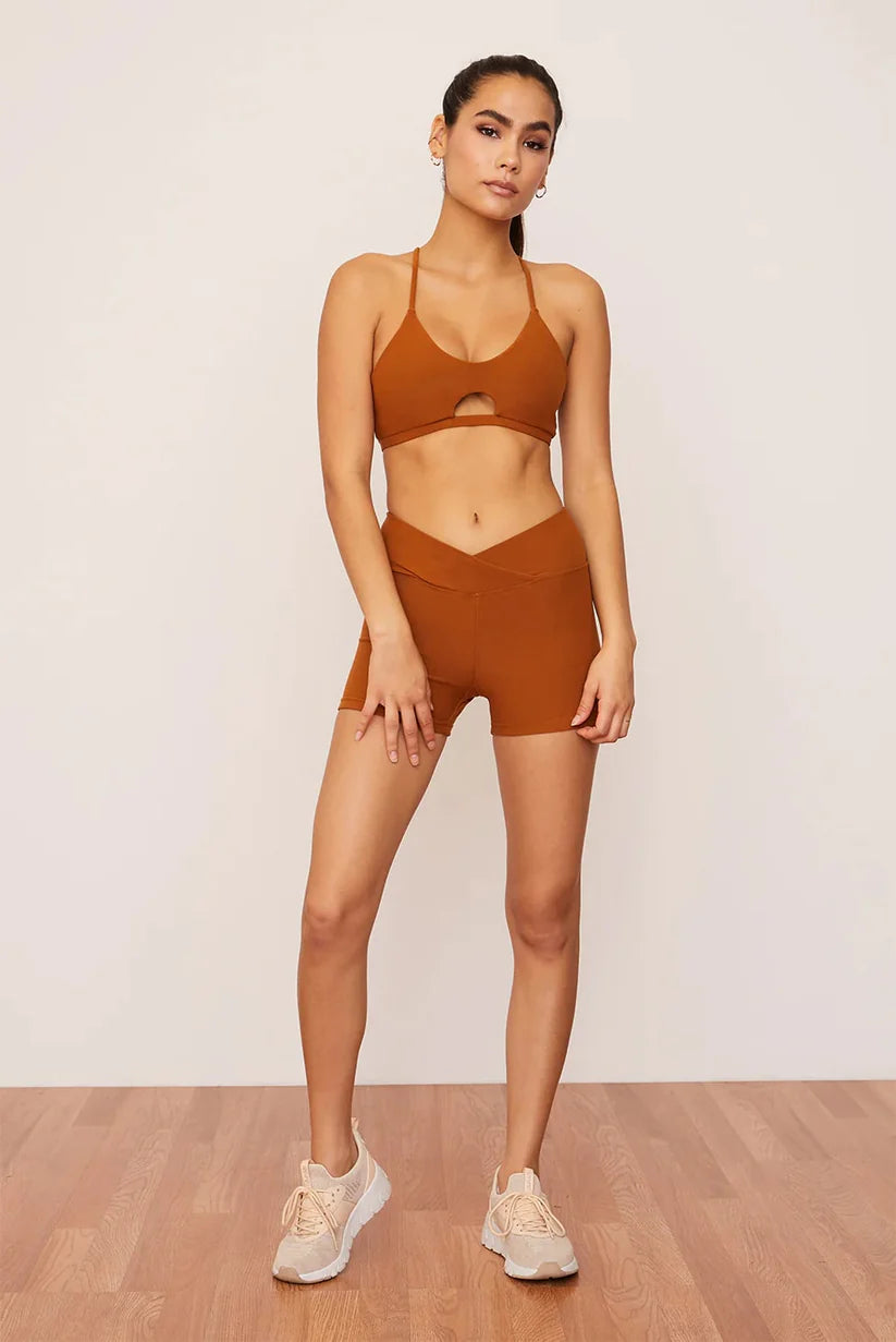 Turmeric Crisscross Bras