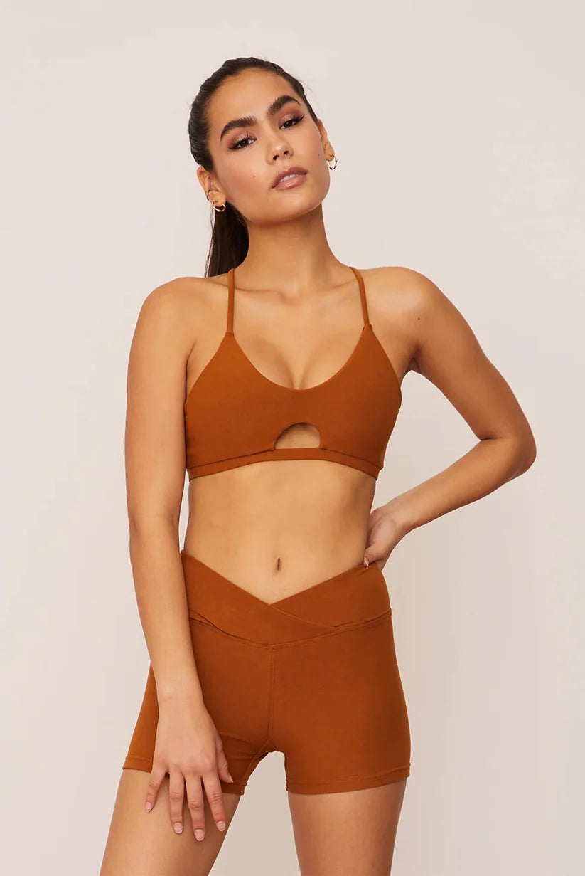 Turmeric Crisscross Bras