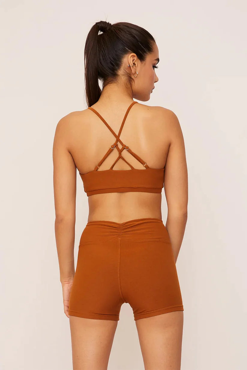 Turmeric Crisscross Bras