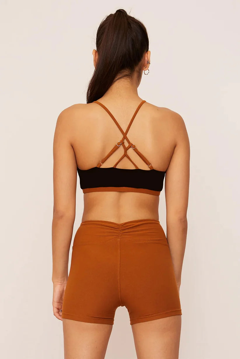 Turmeric Crisscross Bras