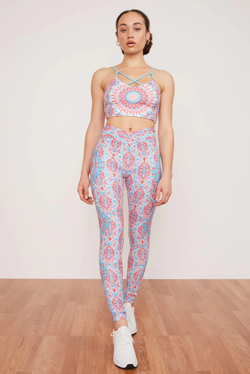 Turmeric Crisscross Four-Way Top